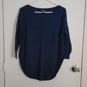 Express navy blue sweater